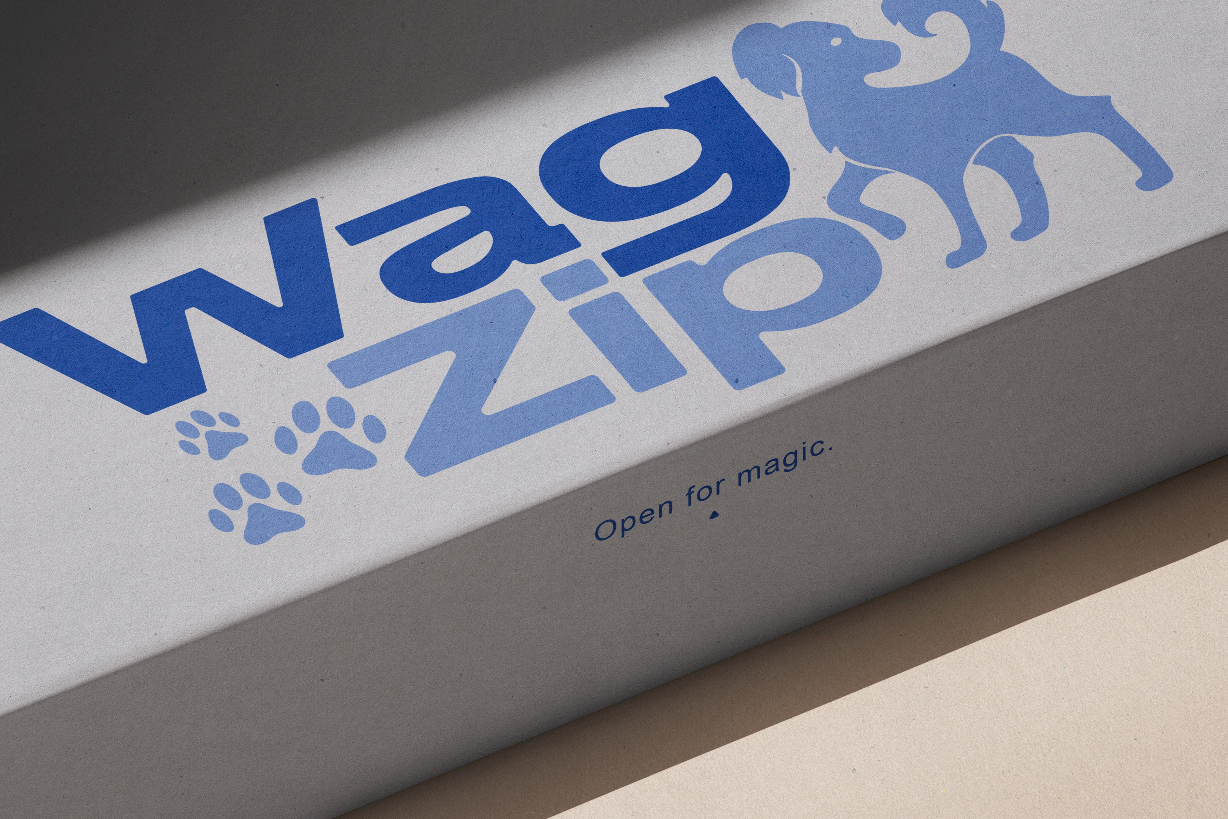 Wagzip Branding Logo & Brand Identity
